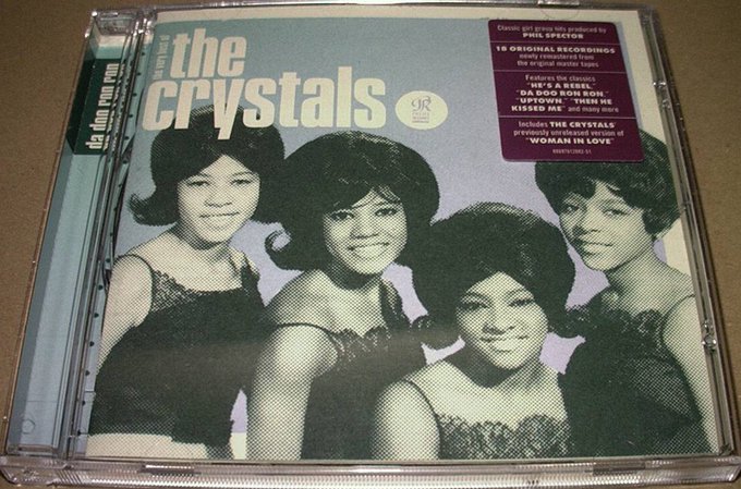 CD★THE CRYSTALS 「DA DOO RON RON: THE VERY BEST OF」　クリスタルズ_画像1