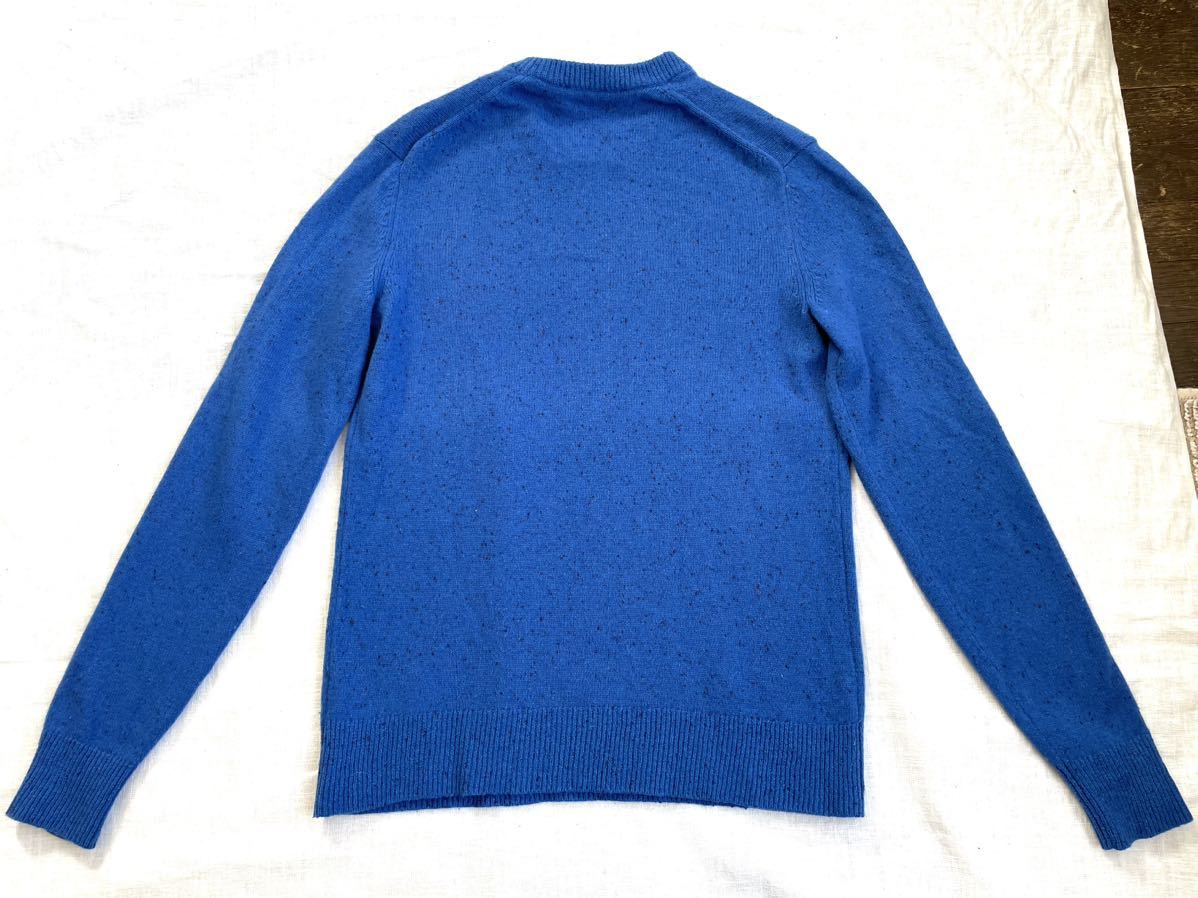 GAP Gap beautiful blue blue ... ound-necked sweater round neck S