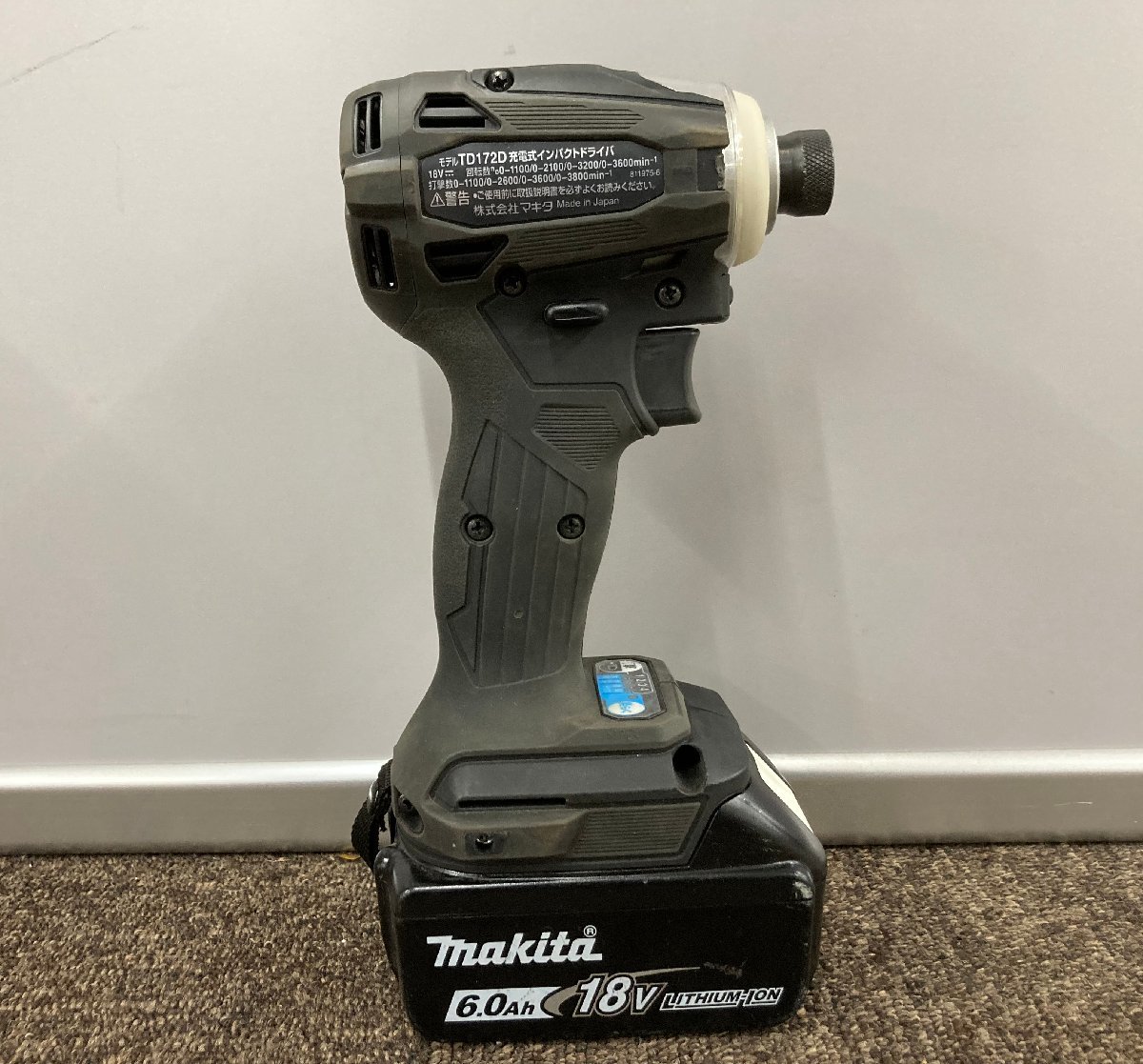 makita マキタ TD172D 充電式インパクトドライバ バッテリーx2