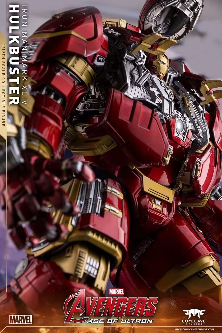  новый товар нераспечатанный COMICAVE STUDIOSkomi Cave 1/12 Mark 44 Халк Buster Hulkbuster Avengers eiji*ob*uruto long сплав конечный продукт 