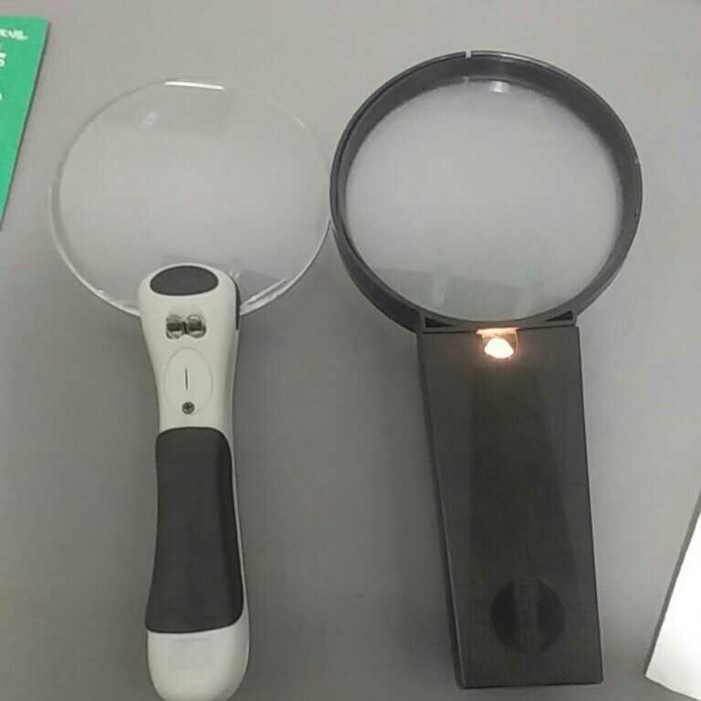 * extra attaching hand magnifying glass set 