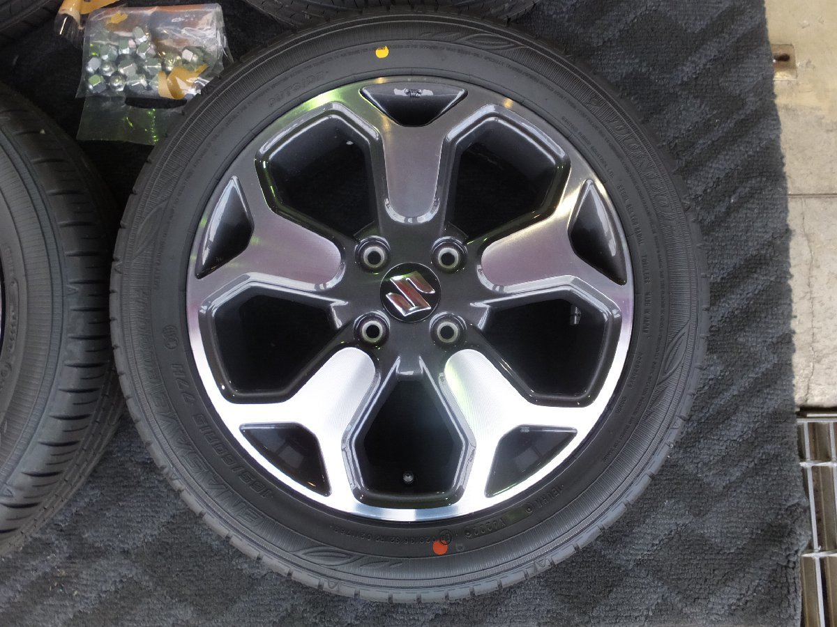 2022春夏 - 新車外し4本セットハスラー純正スチール165/60/R15
