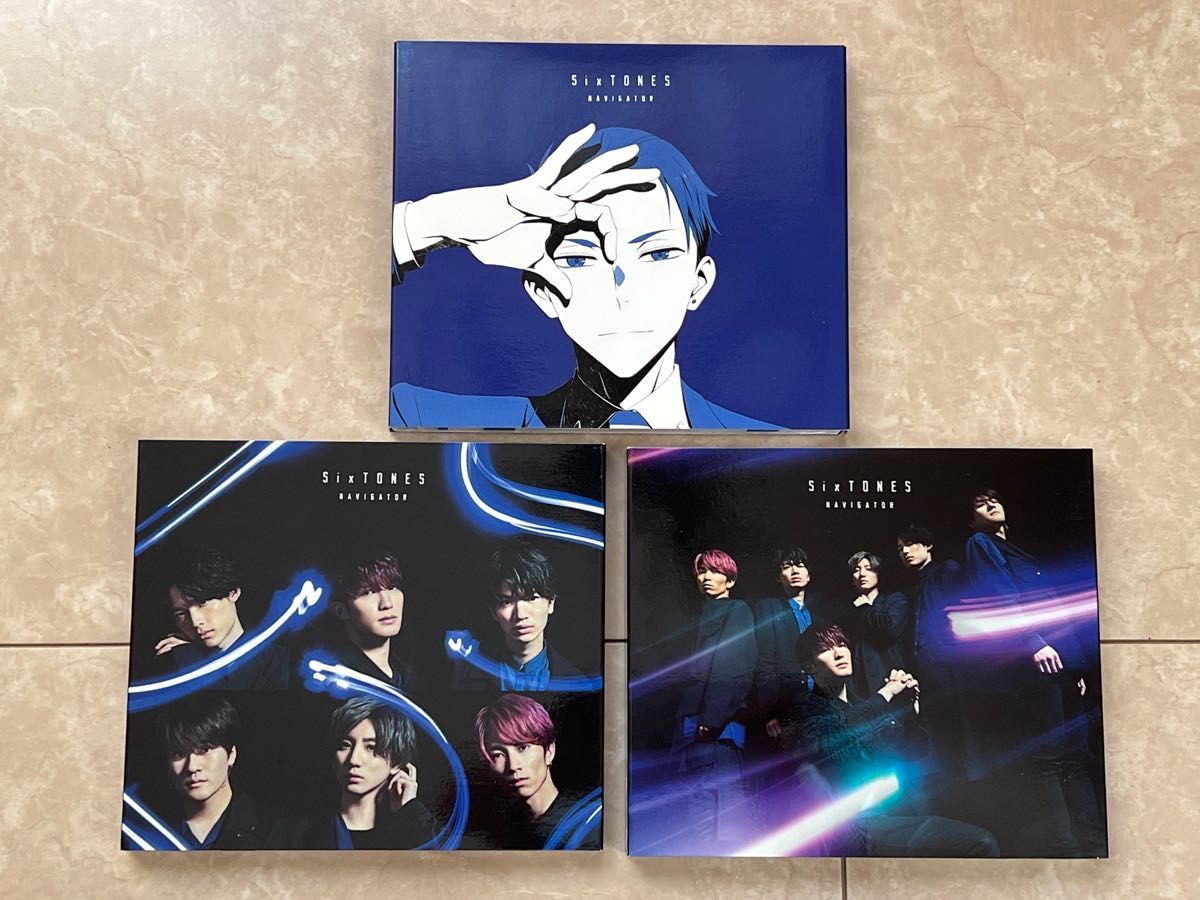 美品】SixTONES NAVIGATOR ナビゲーター 3形態 セット|PayPayフリマ
