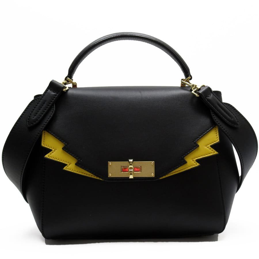 日本未入荷 BALLY バリー h28988f ブラックxゴールドxイエロー レザー