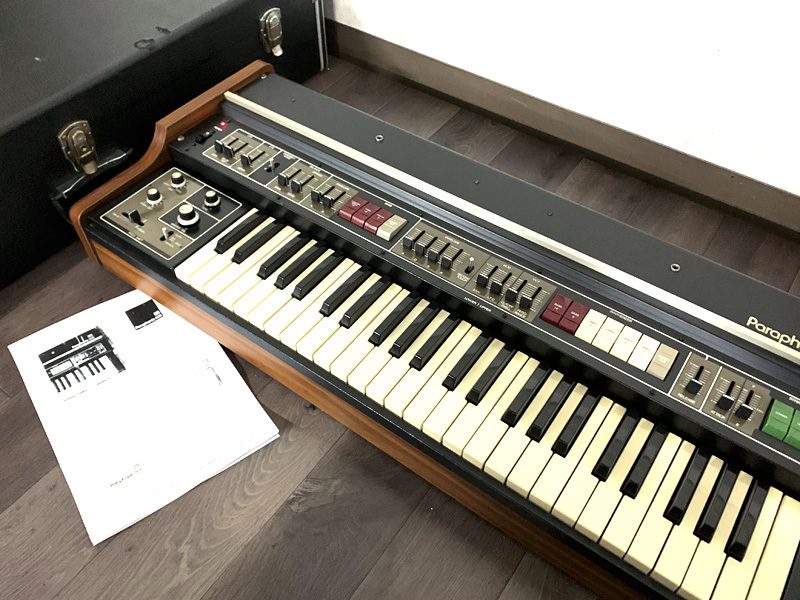 □名機□Roland Paraphonic RS-505 アナログシンセサイザー パラ
