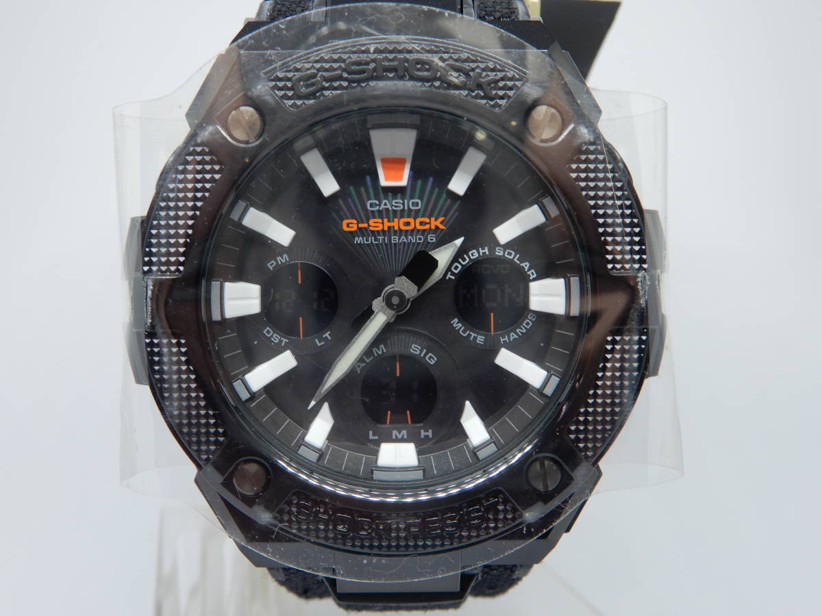 ★CASIO G-SHOCK G-STEEL GST-W130BC-1AJF [ソーラー電波時計]【展示品】_画像1