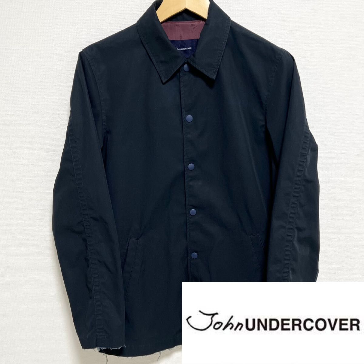 UNDERCOVER 2016ss ワキスラッシュタチキリコーチジャケット UNDERCOVER 2016ss ワキスラッシュタチキリコーチジャケット