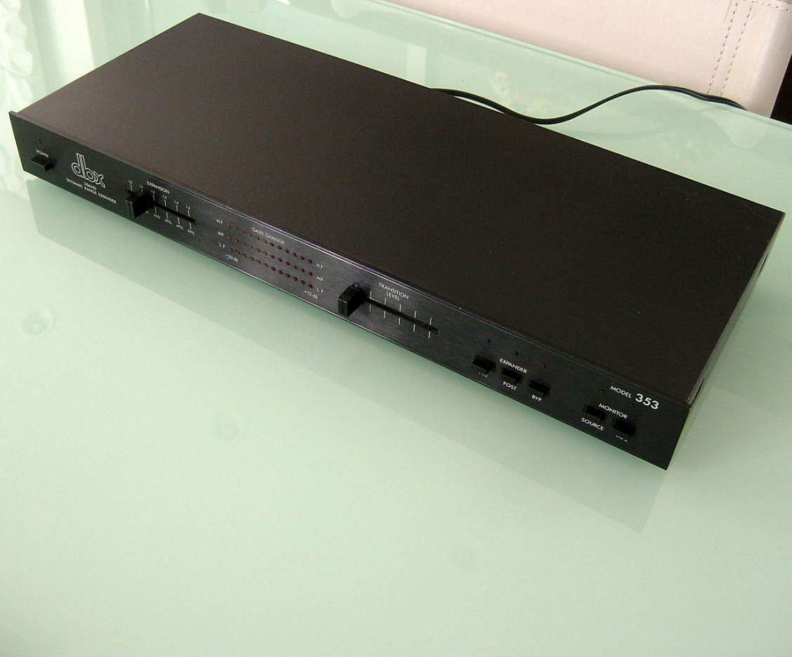 完動 保証 上物 美品 dbx model 353 3バンド ダイナミックレンジ