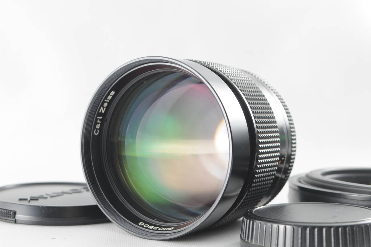 ☆超美品☆ CONTAX Carl Zeiss Planar 85mm F1.4 T* AEG フード付