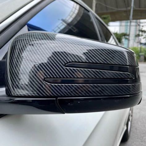  domestic immediate payment Mercedes Benz carbon fibre mirror cover left right set W176 W246 W204 W212 W221 W177 CLS W218 GLK X204 GLA free shipping 