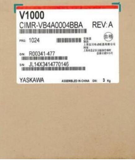 新品YASKAWA 安川電機 V1000シリーズ インバータ CIMR-VB4A0004BBA [6ヶ月安心保証]