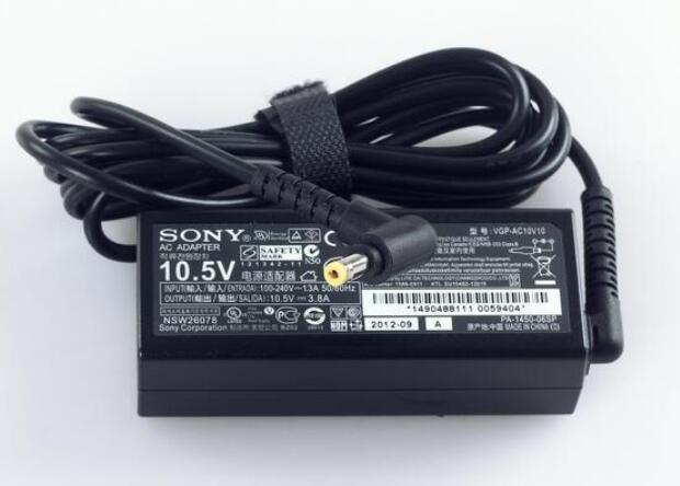 新品◆ SONY/ソニーVAIO Pro13 VJP132C11N 電源 ACアダプター10.5V 3.8A 充電器 ACコード付属　_画像1