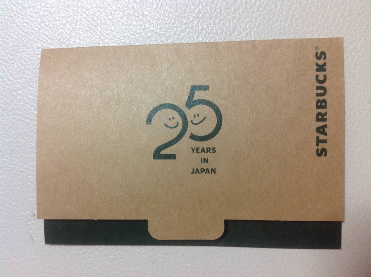 【Starbucks】スターバックス カードケース 25周年記念のデザイン 新品未使用_画像1