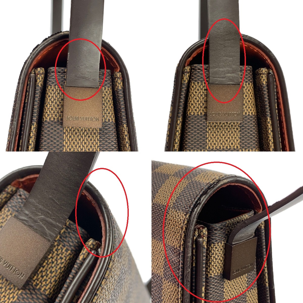 ▽▽ LOUIS VUITTON ルイヴィトン トライベッカ・カレ ダミエ