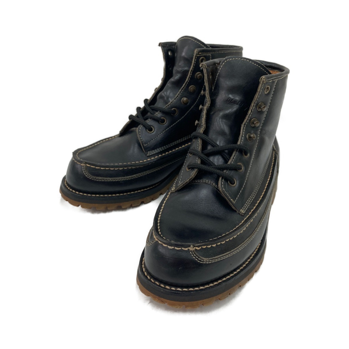 〇〇 Danner ダナー ワークブーツ D6210 ブラック 傷や汚れあり_画像1