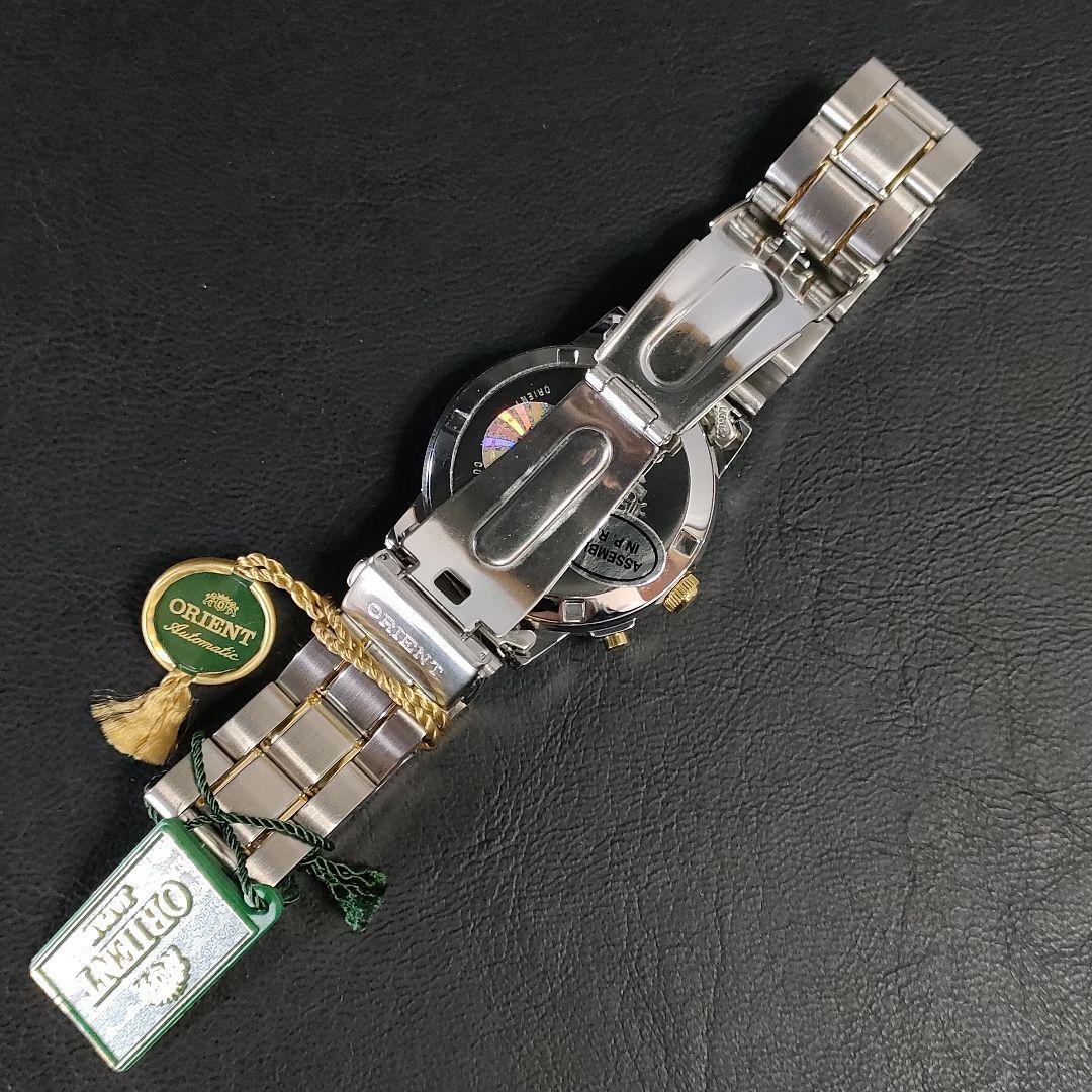 極美品【稼働品】ORIENT オリエント EX09 ゴールド 自動巻 メンズ時計