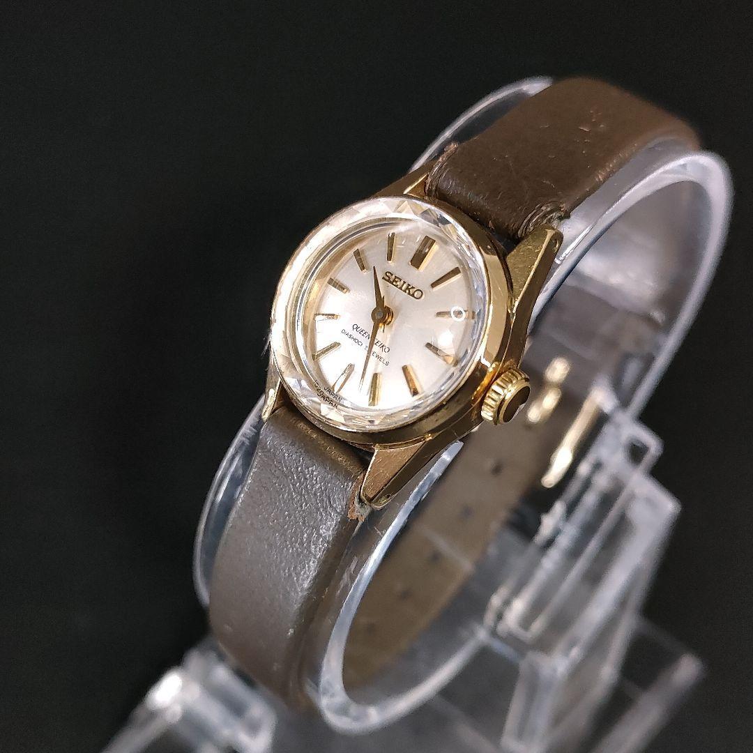 美品【稼働品】SEIKO クイーンセイコー メダリオン 手巻き 23石