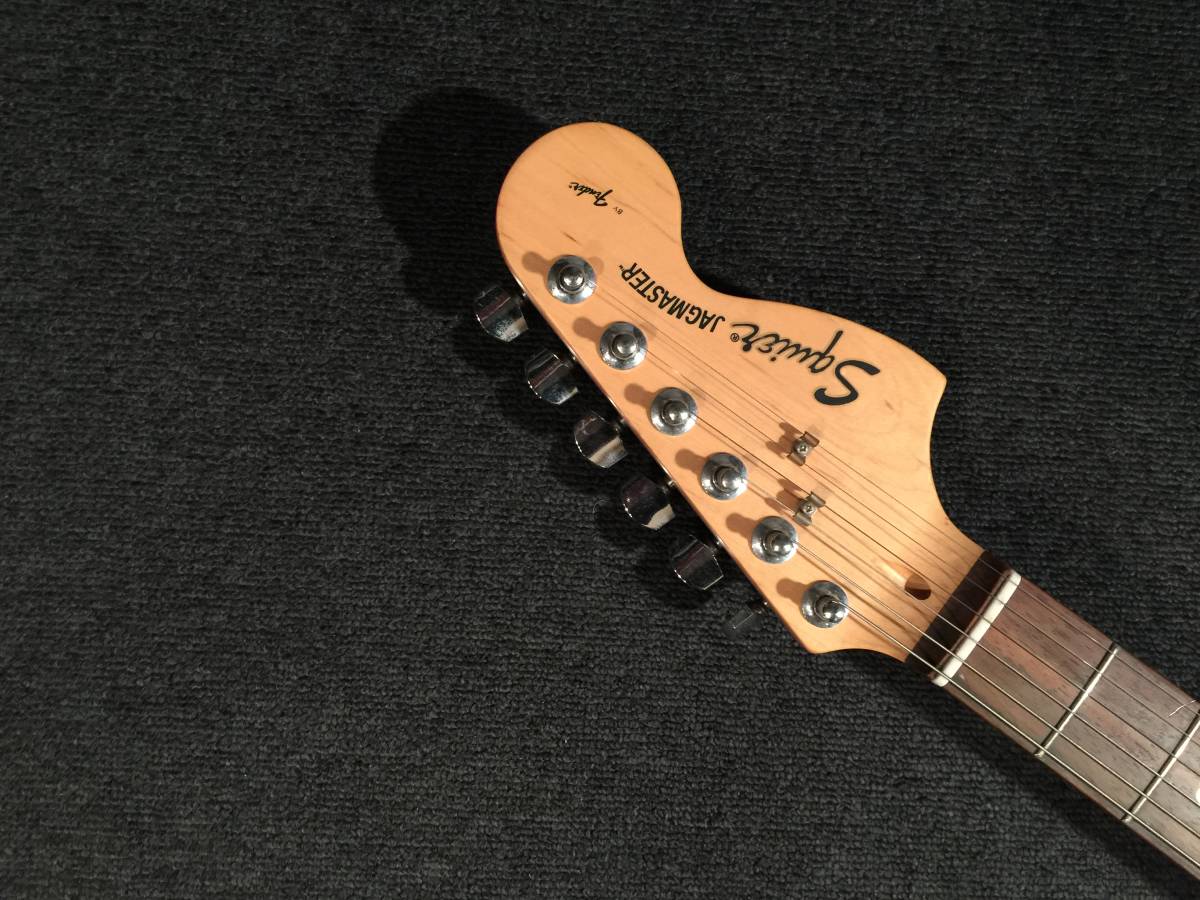 No.122722 生産完了!綺麗!Squier JAGMASTER SBL/R メンテ済み!EX-