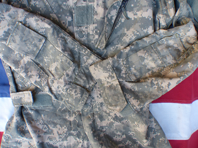 実物 レア! ＡＣＵ ヘリクルー ジャケット S-R Army Aircrew Combat Uniform A2CU A87xの画像5