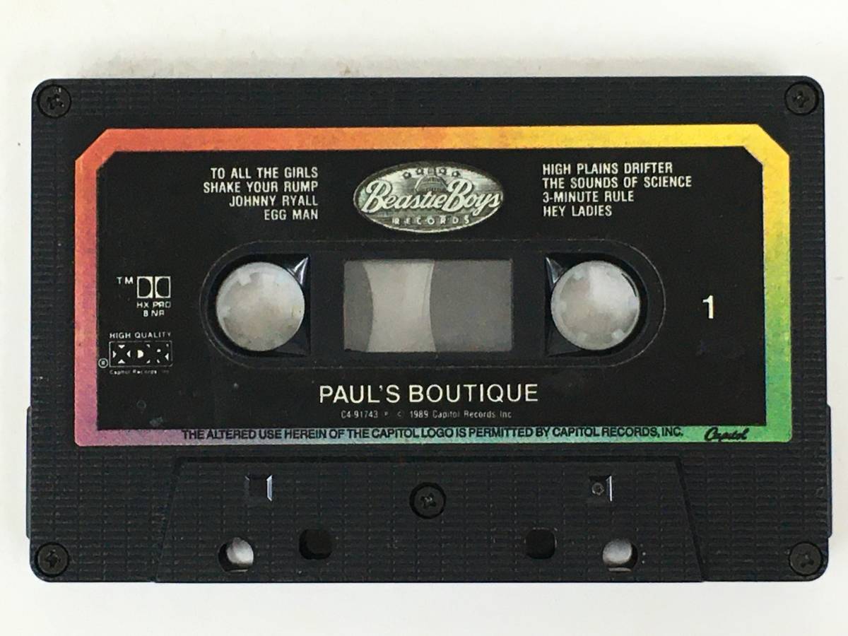 ■□Q217 BEASTIE BOYS ビースティ・ボーイズ PAUL'S BOUTIQUE ポールズ・ブティック カセットテープ□■の画像6
