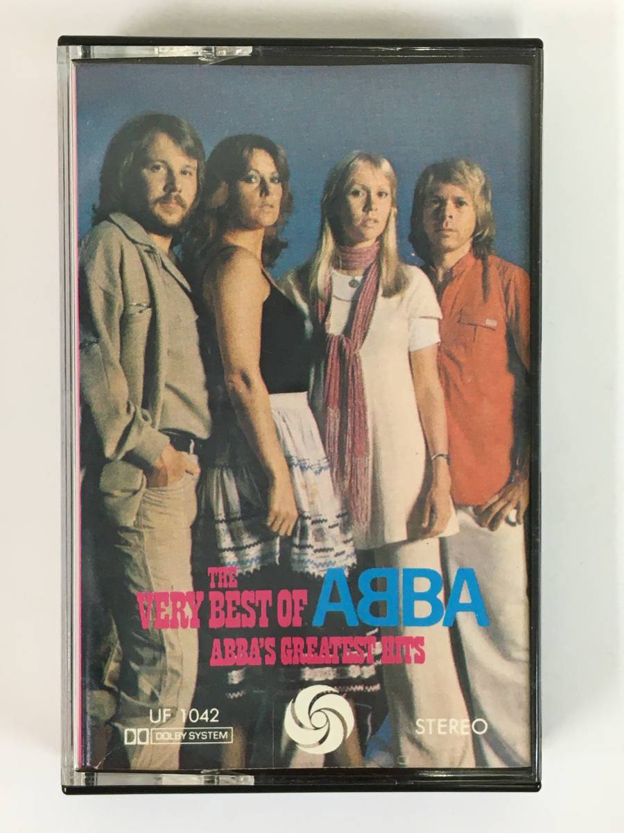 ■□O427 ABBA アバ THE VERY BEST OF ABBA ABBA'S GREATEST HITS ザ・ベリー・ベスト・オブ・アバ グレイテスト・ヒッツ カセットテープ□_画像1