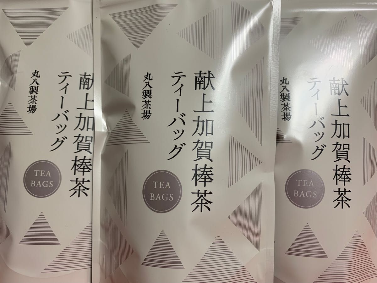 ほうじ茶　＜丸八製茶場＞ 献上加賀棒茶 ティーバッグ   3袋