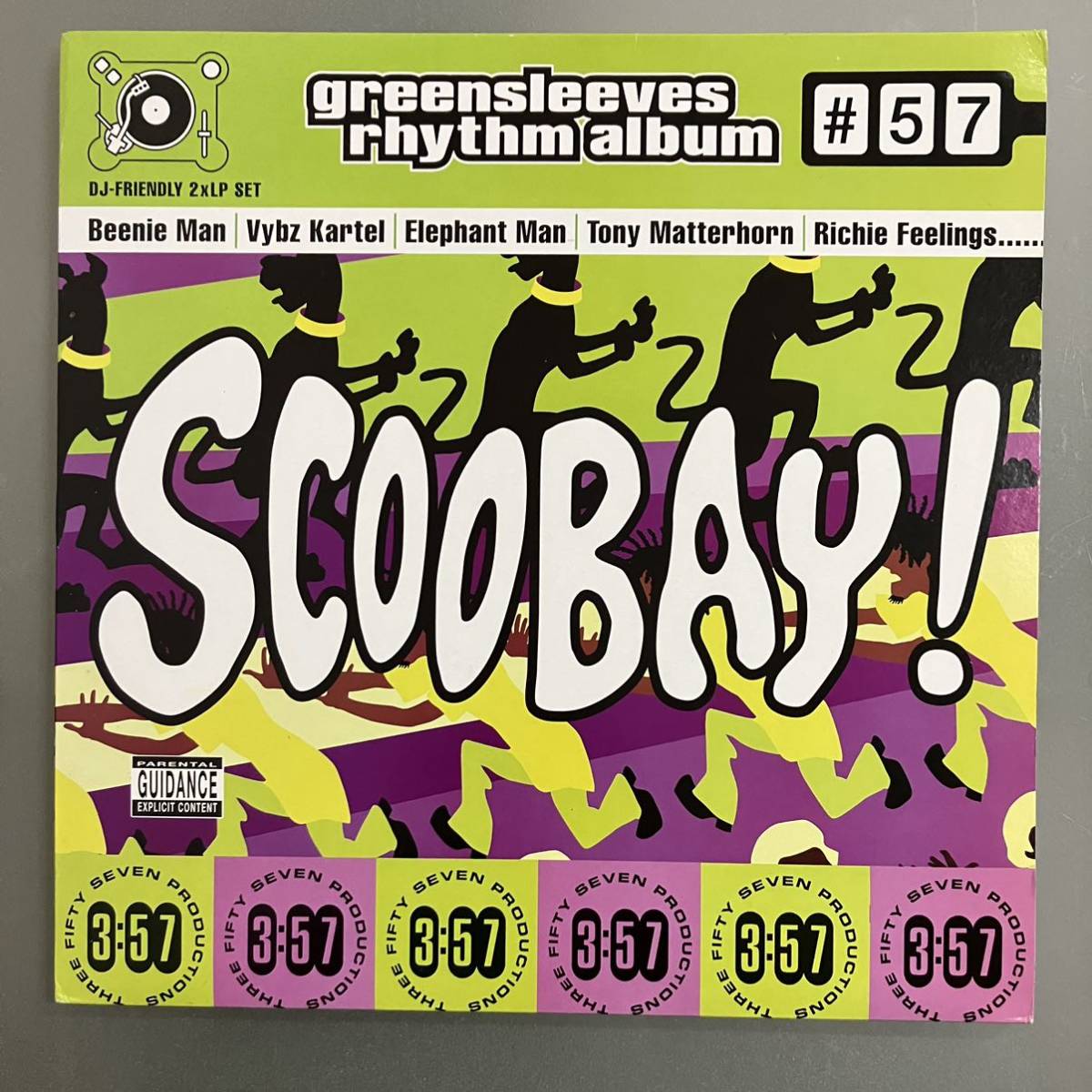 ○【2LP】Greensleeves Rhythm Album #57 / Scooby! / レゲエ/ ダンスホール_画像1