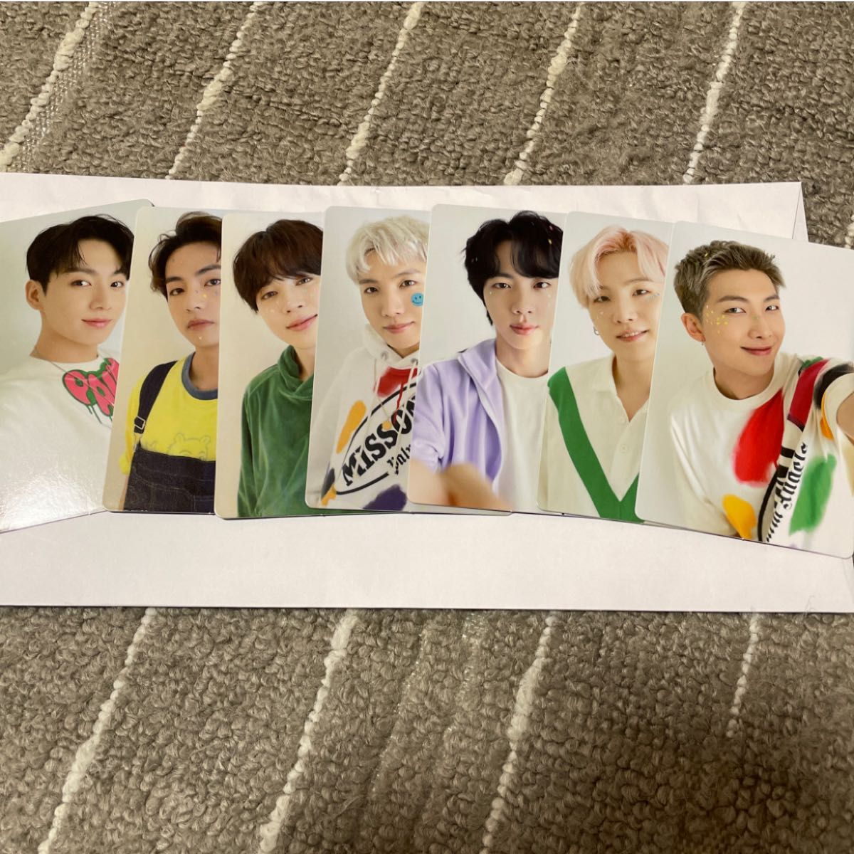 BTS トレカ 会報誌アンケート特典 7枚セット|Yahoo!フリマ(旧PayPay