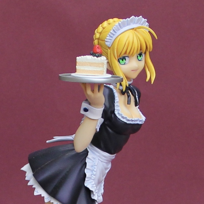 1/6 Saber Maid Ver. painting final product ( I paint modification ) garage kit resin cast Fate/stay night