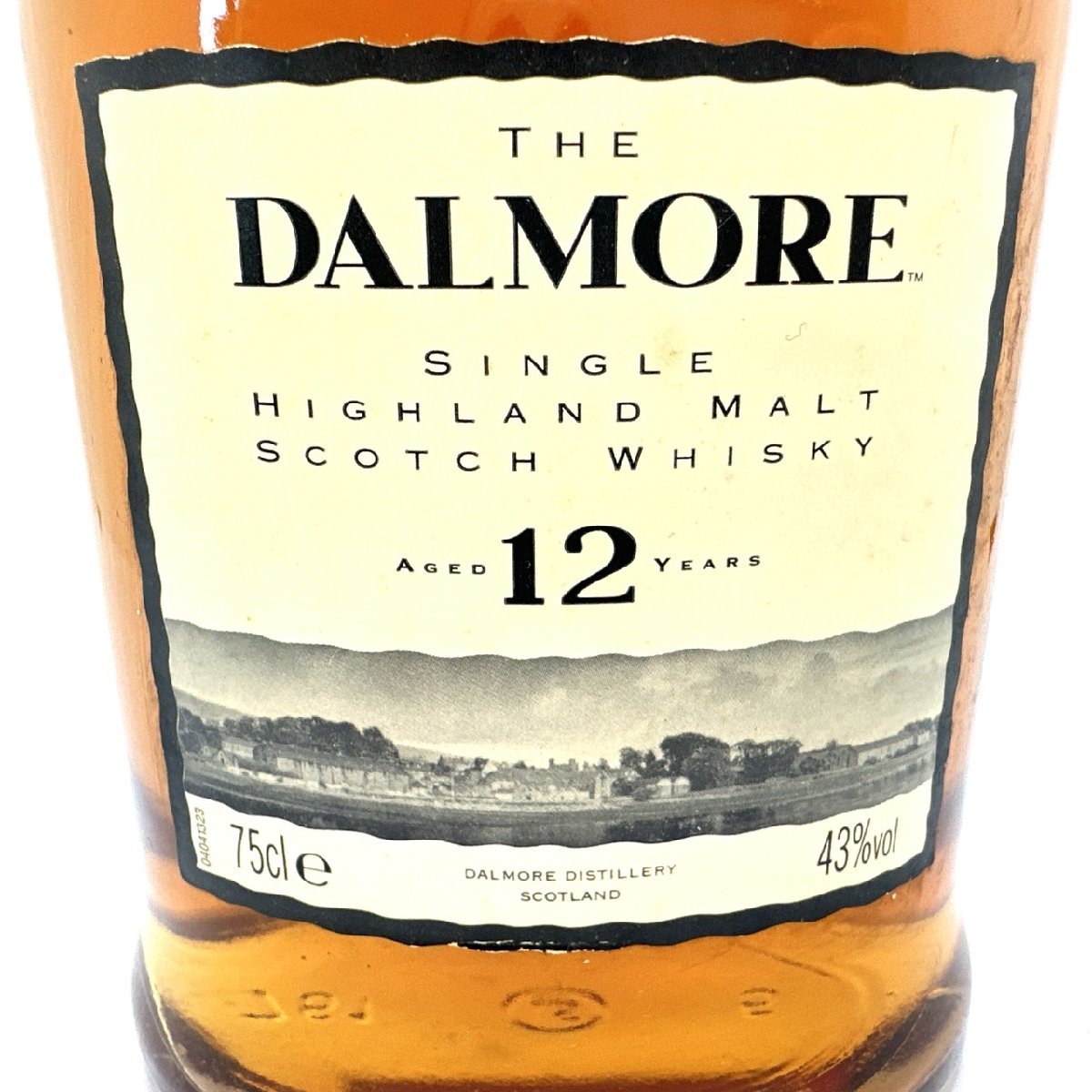 １円スタート 未開栓 THE DALMORE ダルモア 12年 シングル ハイランド モルト スコッチウイスキー 750ml 43度 お酒 洋酒  アルコール