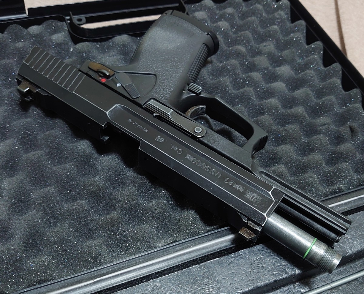 KSC ガスブローバックガン MK23 ソーコム ピストル カスタムスライド