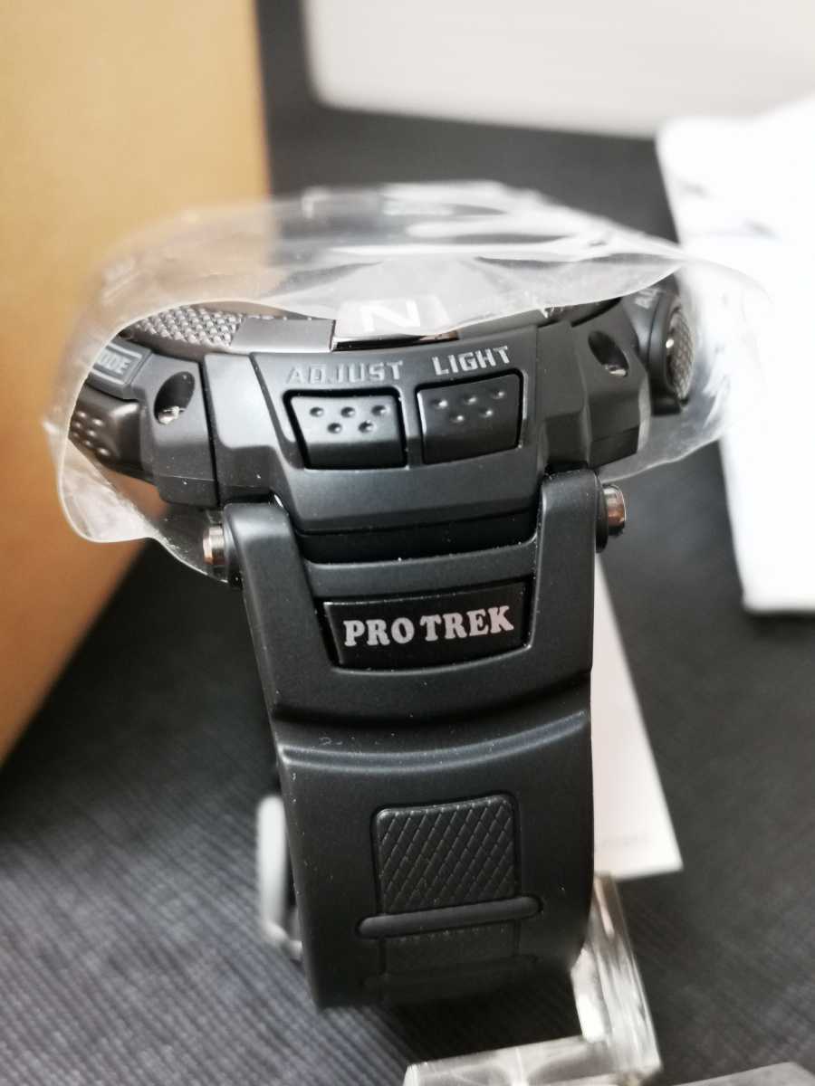 未使用美品　CASIO プロトレック PRO TREK ソーラー PRG-130Y　方位　圧力　温度_画像2