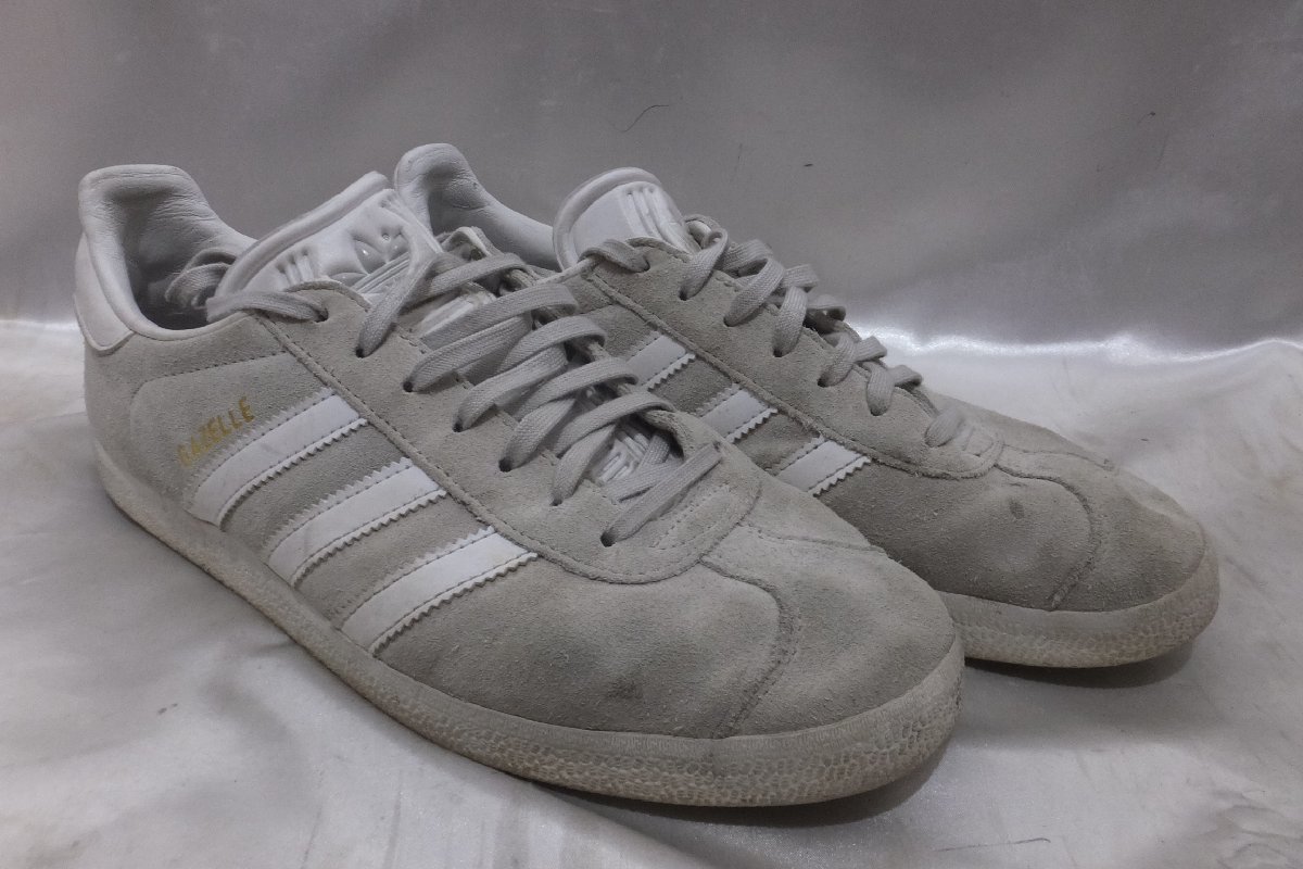 adidas originals アディダスオリジナルス GAZELLE F34053 スニーカー サイズ26.5cm グレー系_画像1