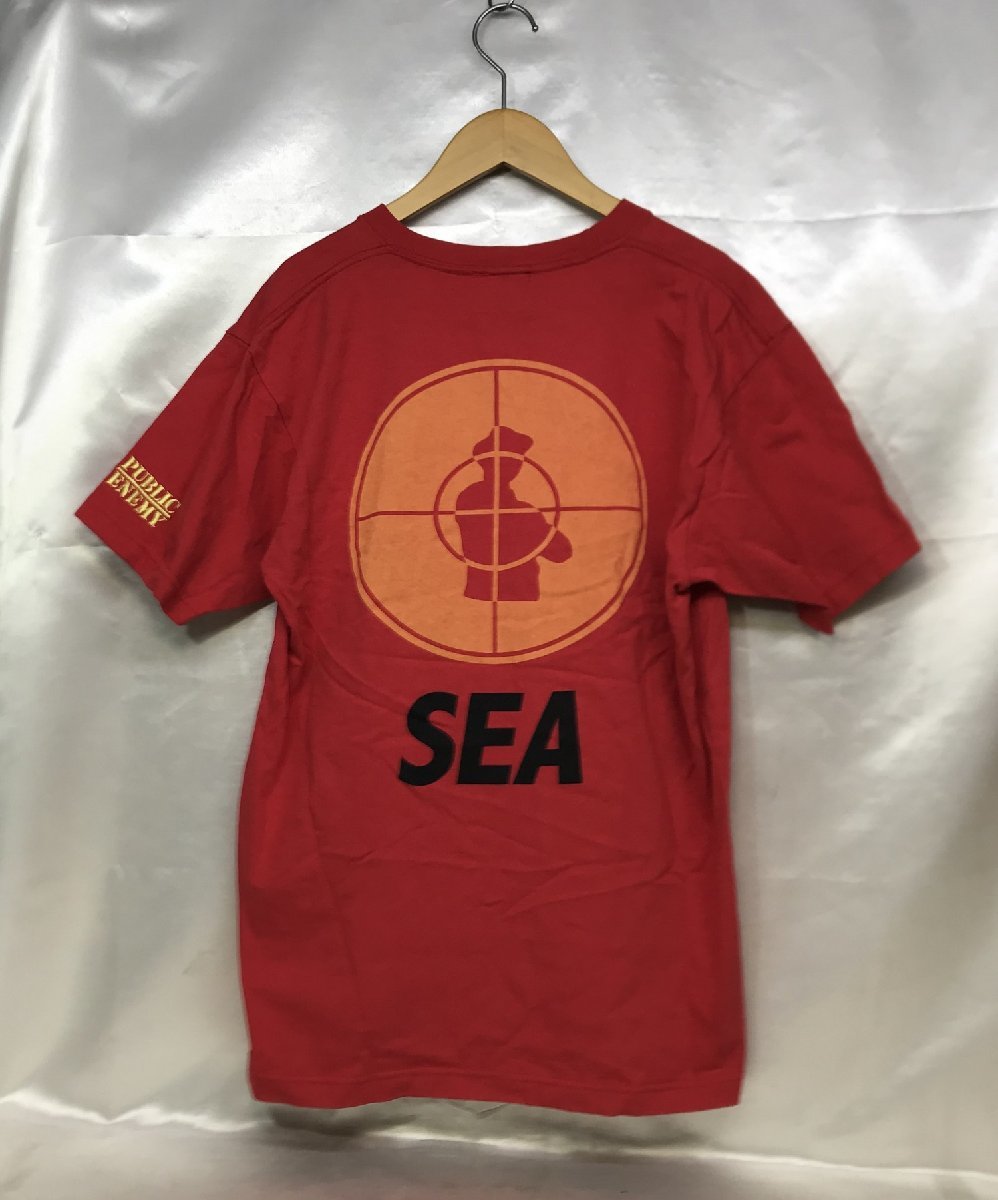 日本限定モデル】 SEA AND WIND × レッド サイズM Tシャツ Tee PESE-S