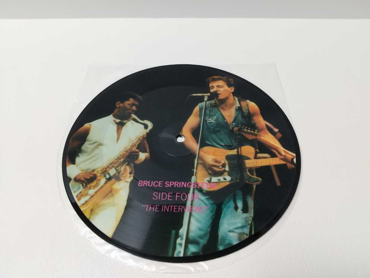 Bruce Springsteen THE INTERVIEWS/Picture Record/ピクチャー シングル 輸入盤/ブルース・スプリングスティーン_画像2