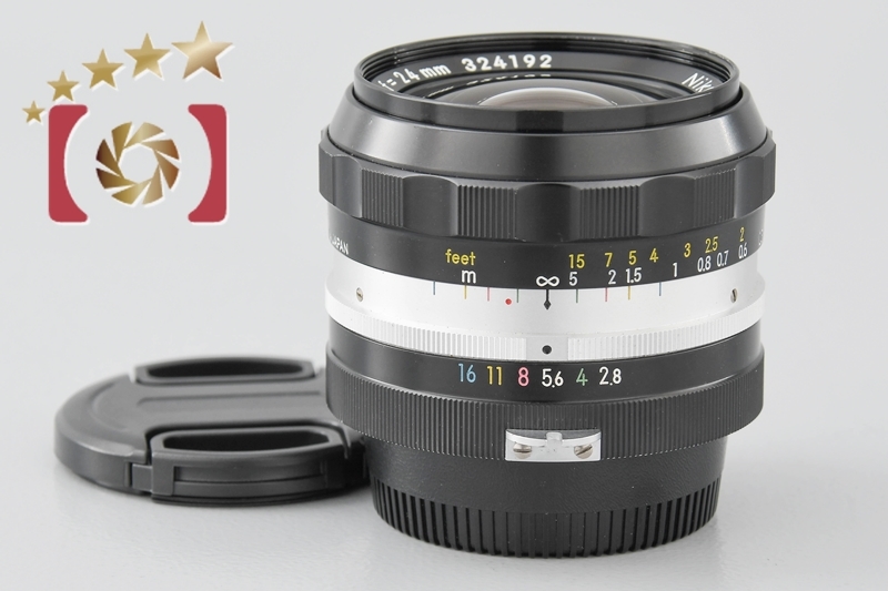 専門ショップ 【中古】Nikon ニコン NIKKOR-N Auto 24mm f/2.8 ニコン