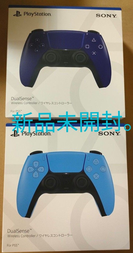 PS5 DualSenseワイヤレスコントローラ スターライトブルー