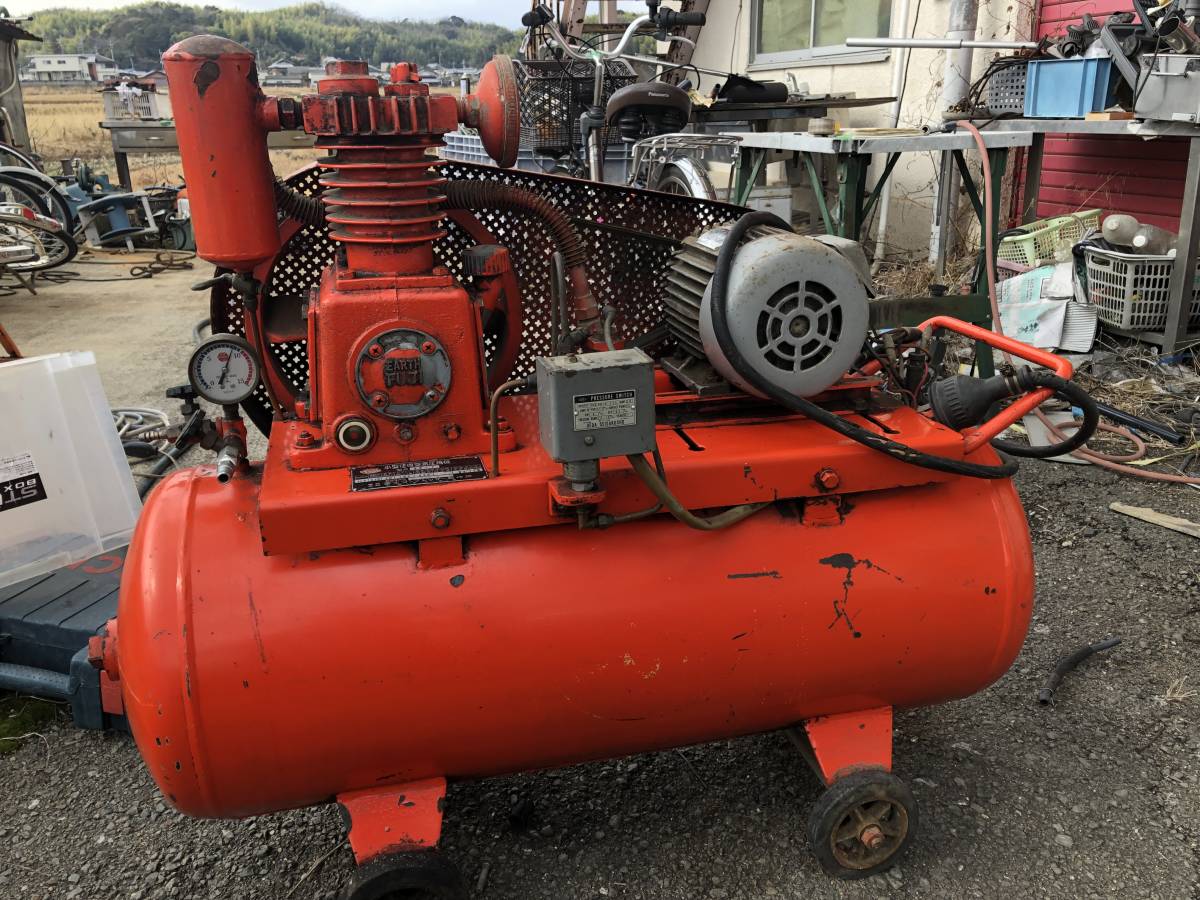 Yahoo!オークション - 実働品 N-1887 FUJI/富士 コンプレッサー Yahoo!オークション - 実働品 N-1887 FUJI/富士 コンプレッサー