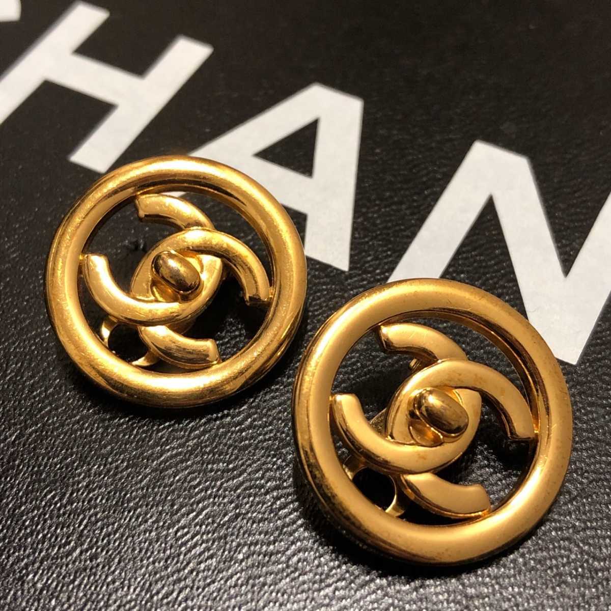 □ CHANEL シャネル 97P ココマーク イヤリング ヴィンテージ 小物-