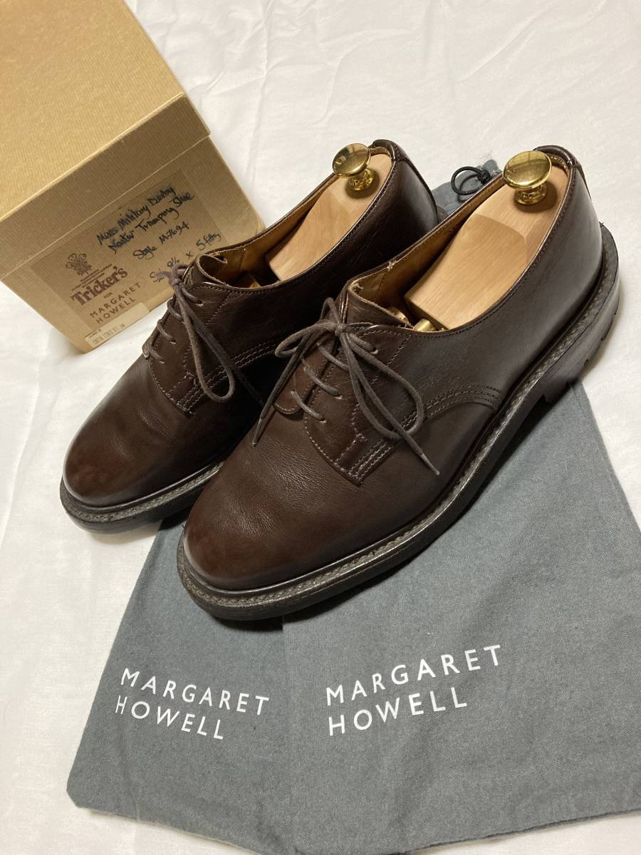 Tricker´s for MARGARET HOWELL レザーシューズ 8.5-