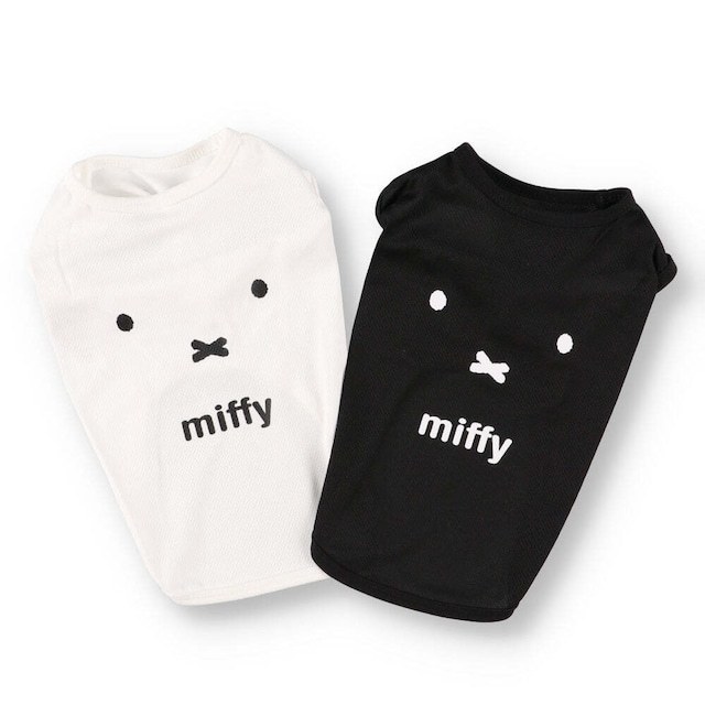 【Lサイズ】限定 ミッフィー 公式 メッシュ フェイス Tシャツ ホワイト 白 犬服 ペット服 夏服 Official Licensed Miffy Mesh Face Tshirt_画像9