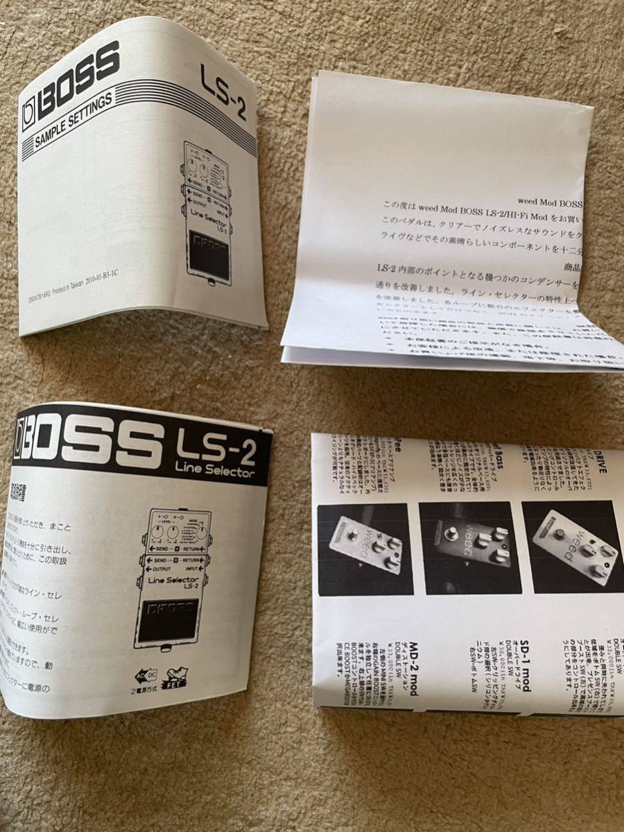 ✨最大10%OFFクーポン✨ BOSS Line Selector LS-2 WEED mod おもちゃ