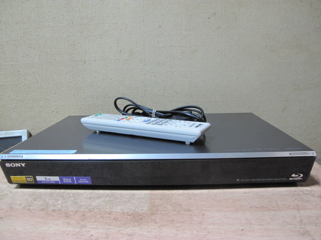 SONY ブルーレイレコーダー BDZ-ET1000 3番組録画 1TB －日本代購代Bid