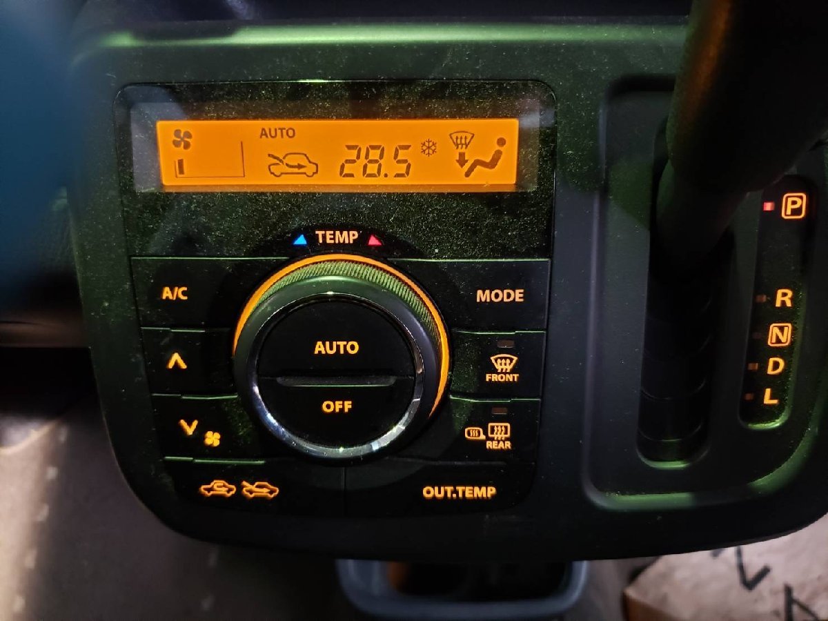 ★★モコ　MG33S　エアコンコントロールスイッチパネル　外気温センサー付　作動確認済み　日産_画像6