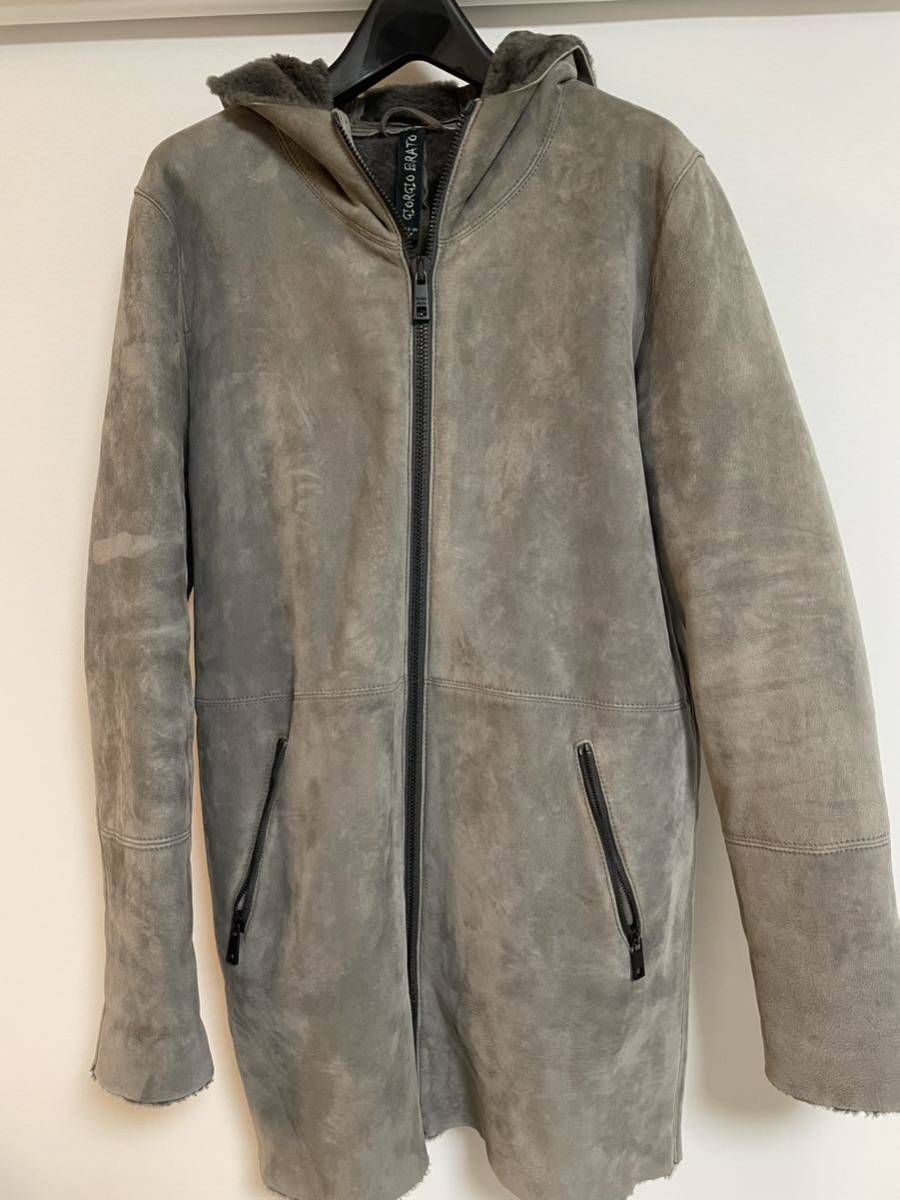 期間値下げ GIORGIO BRATO ジョルジオブラット ムートン コート