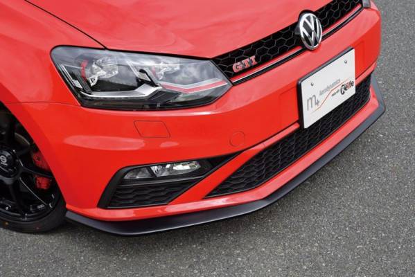 特 ベリー Reife VW POLO ポロ GTI 後期 フロントリップ スポイラー エアロ 特得 109x2.jp_画像2