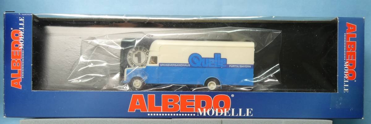 宅急便コンパクト薄型箱発送 1/87 ALBEDO 115156 MB L 311 Moebelwagen Quelle 中古・現状・1輌_画像10