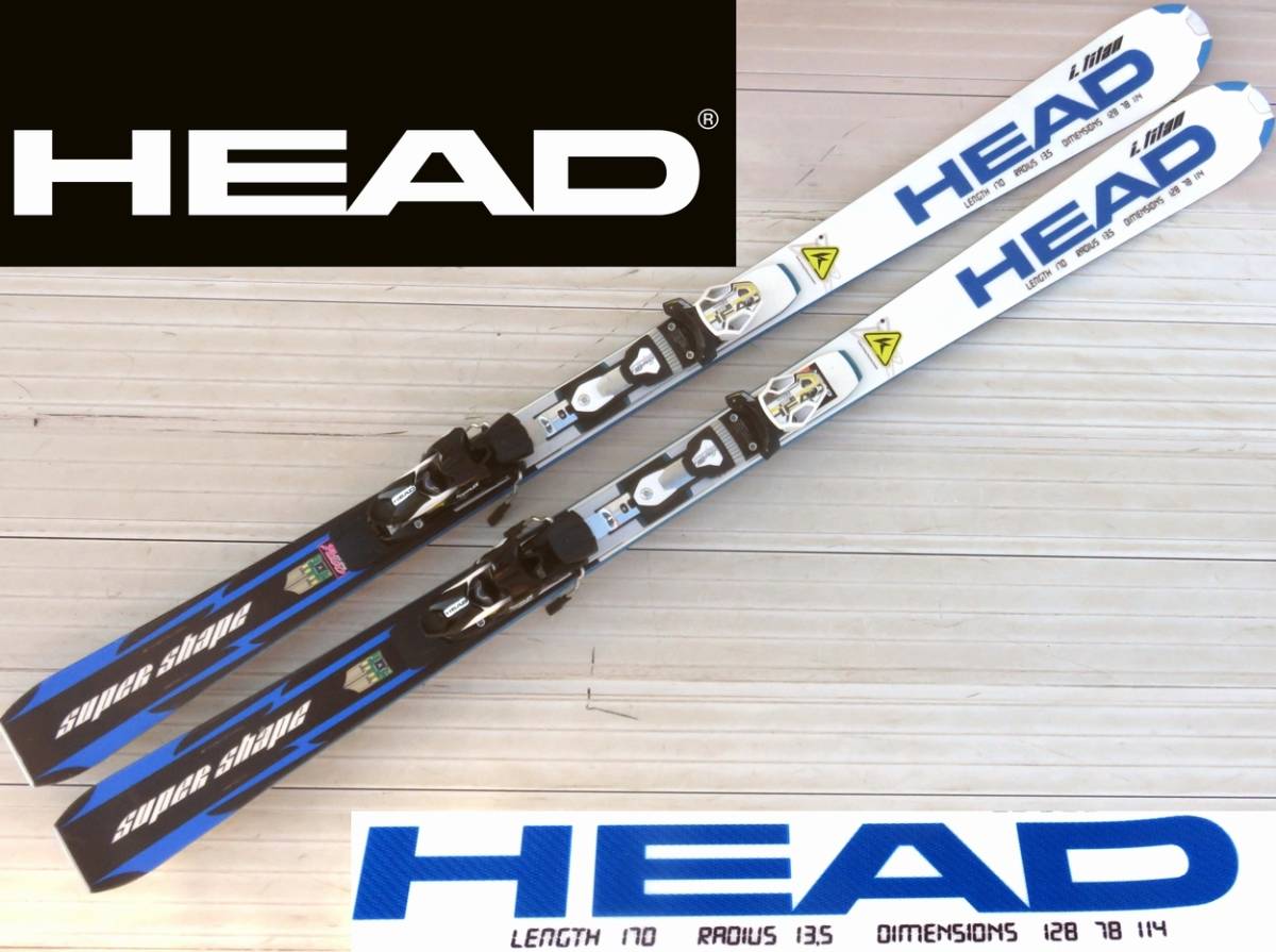 新品未使用】HEAD SUPERSHAPE I-TITAN 170cm www.rotonda.com.hr