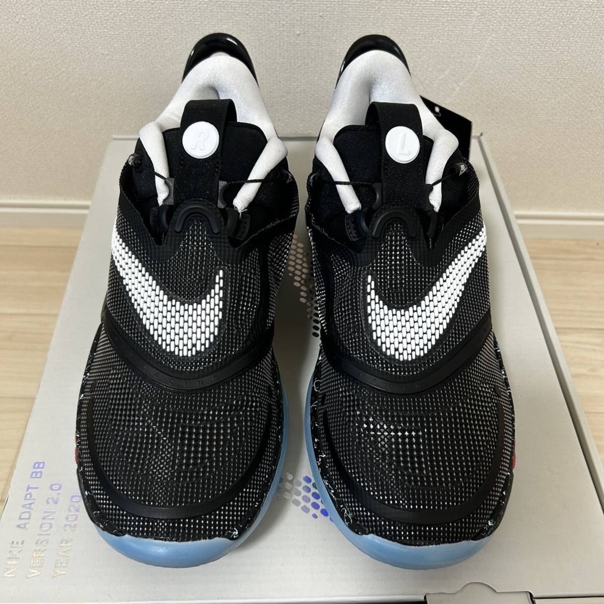 未使用 NIKE ADAPT BB 2 0 BLACKMAG BQ5397 002 ナイキ アダプト