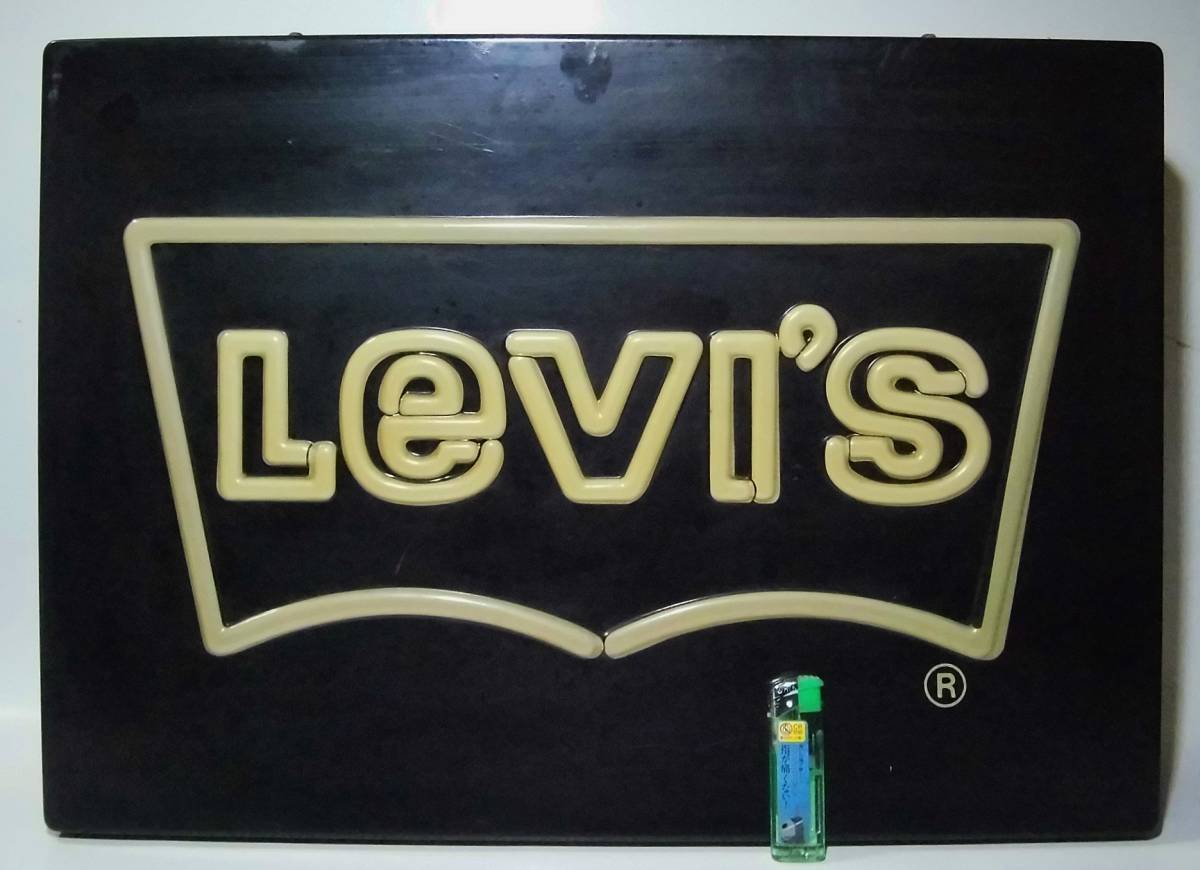 ☆ビンテージ//Levi's リーバイス電飾看板ネオンサインネオン看板